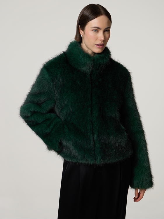 Bild von Fake Fur Jacke