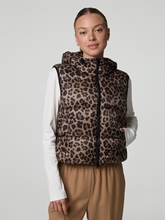 Image sur Gilet avec imprimé léopard