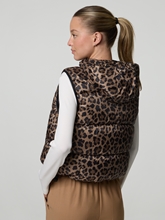Image sur Gilet avec imprimé léopard