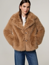 Bild von Jacke mit Kunstfell