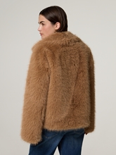 Bild von Jacke mit Kunstfell