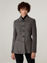 Bild von Langer Blazer im Tweed-Look