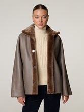 Image sur Veste réversible en cuir