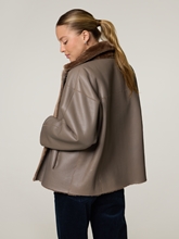 Image sur Veste réversible en cuir