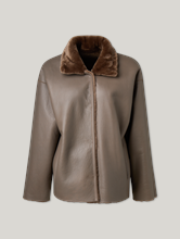 Image sur Veste réversible en cuir