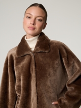 Image sur Veste réversible en cuir