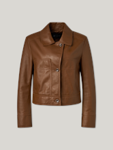 Bild von Lederjacke aus Lammleder