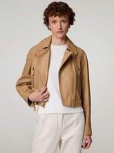 Bild von Lederjacke aus Lammleder