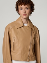 Bild von Lederjacke aus Lammleder