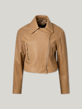 Bild von Lederjacke aus Lammleder