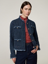Bild von Jacke in Tweed-Optik