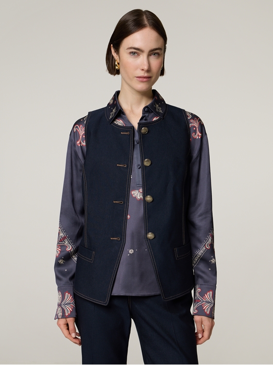 Image sur Gilet en denim