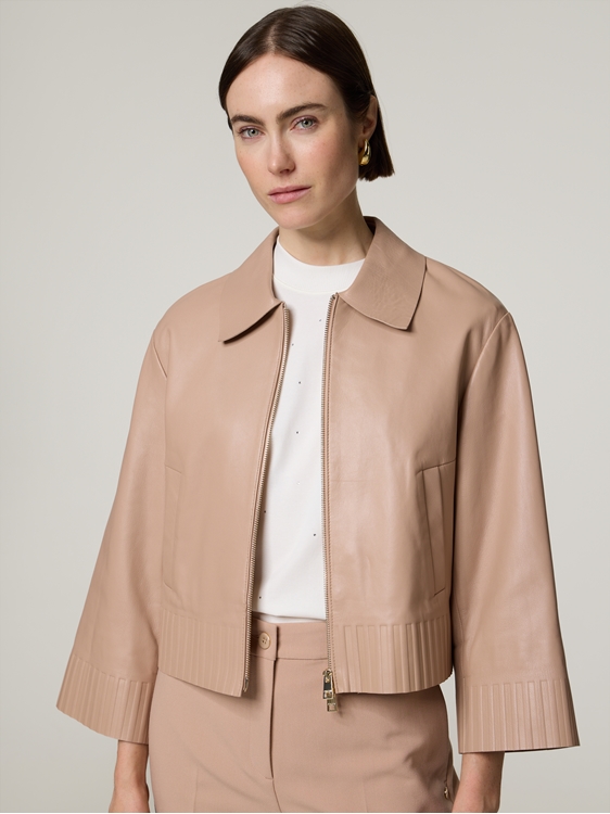 Bild von Lederjacke aus Schafleder