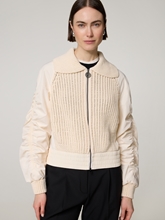 Bild von Blouson mit Strick