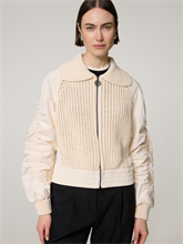 Bild von Blouson mit Strick