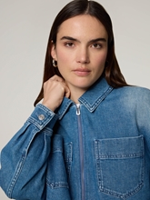 Bild von Jeansjacke aus Baumwolle