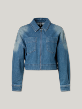 Bild von Jeansjacke aus Baumwolle