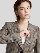 Bild von Blazer mit Karo-Muster