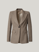 Bild von Blazer mit Karo-Muster