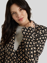 Bild von Blazer mit Hahnentritt