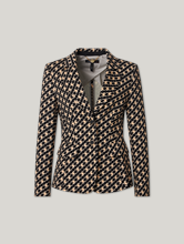 Bild von Blazer mit Hahnentritt