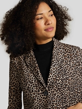 Image sur Blazer imprimé léopard