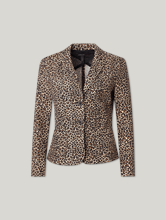 Image sur Blazer imprimé léopard