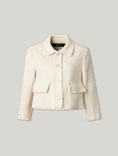 Bild von Jacke in Tweed-Optik