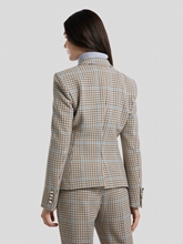 Bild von Blazer mit Karo-Muster