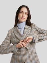 Bild von Blazer mit Karo-Muster