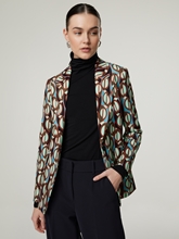 Image sur Blazer imprimé