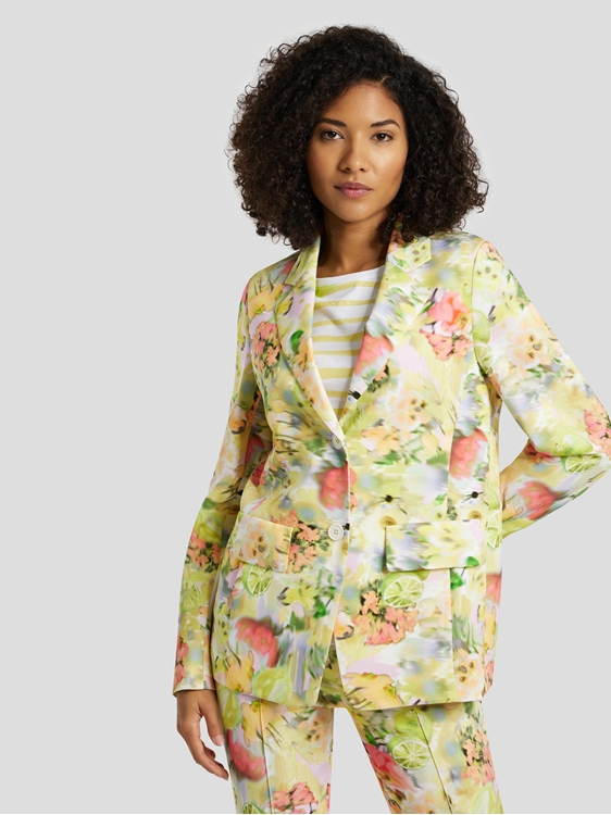 Bild von Blazer mit Blumenprint