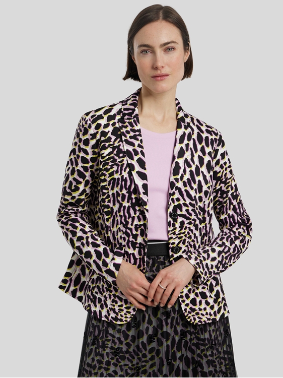 Image sur Blazer imprimé léopard