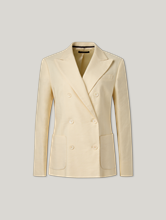 Image sur Blazer en lin à la coupe régulière