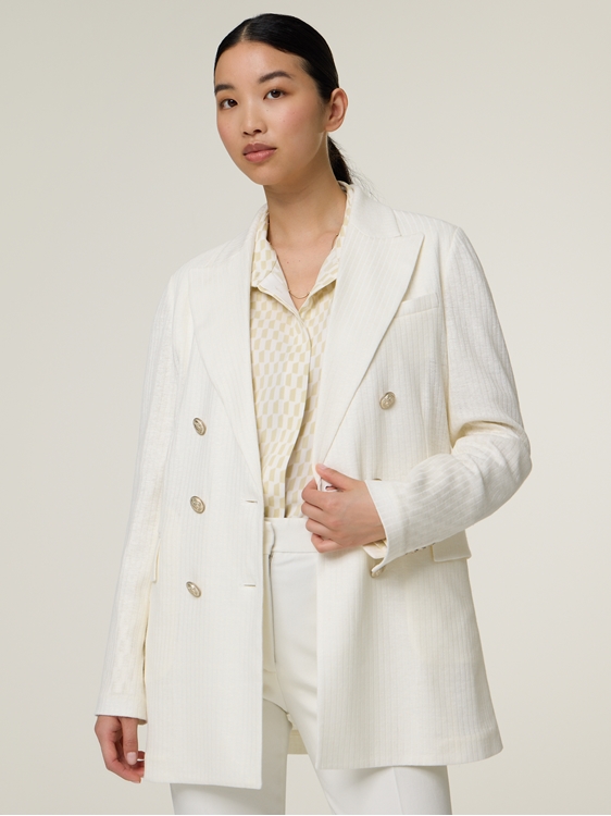 Bild von Blazer mit Leinen