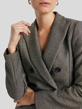 Bild von Blazer mit Glanzeffekt