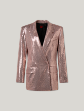 Bild von Blazer mit Pailletten AKESI