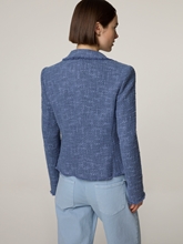 Image sur Blazer en bouclé