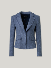 Image sur Blazer en bouclé