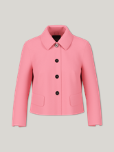 Bild von Kurze Jacke mit Kentkragen