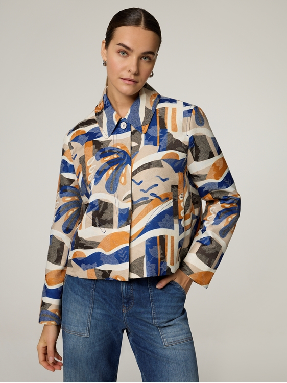 Bild von Jacke mit Allover-Print