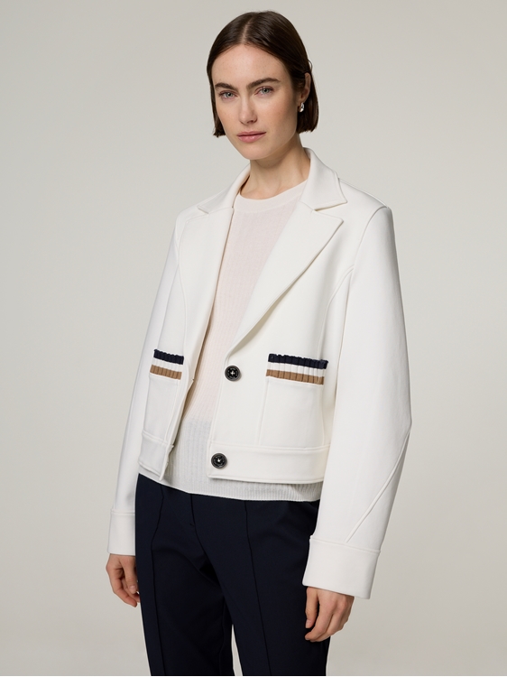 Image sur Blazer en jersey