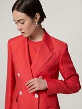 Image sur Blazer avec du lin
