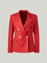 Image sur Blazer avec du lin