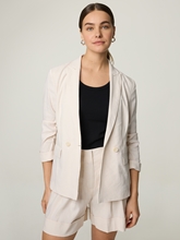 Image sur Blazer avec du lin