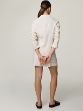 Image sur Blazer avec du lin