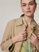 Bild von Hemdjacke mit Leinen