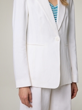 Image sur Blazer en lin mélangé