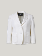 Bild von Blazer aus Leinen-Mix