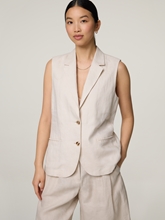 Bild von Gilet aus Leinen